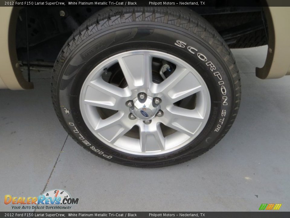 2012 Ford F150 Lariat SuperCrew Wheel Photo #12