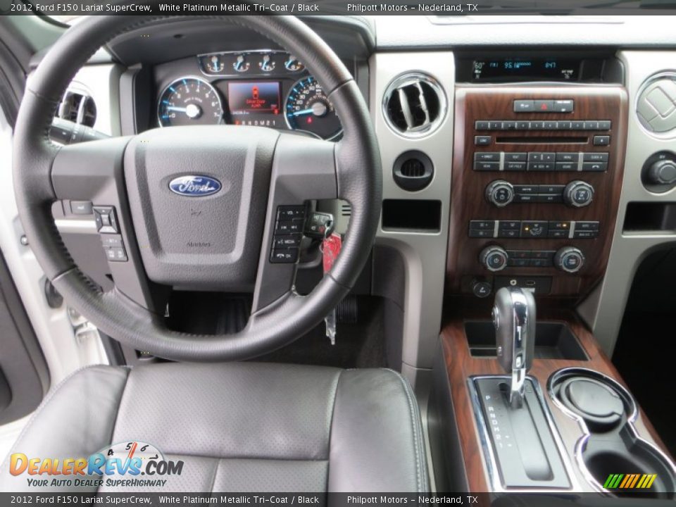 Dashboard of 2012 Ford F150 Lariat SuperCrew Photo #34