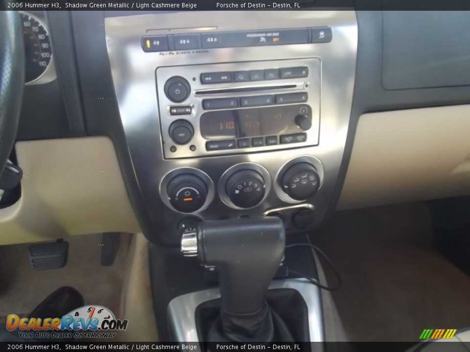 2006 Hummer H3 Shadow Green Metallic / Light Cashmere Beige Photo #8