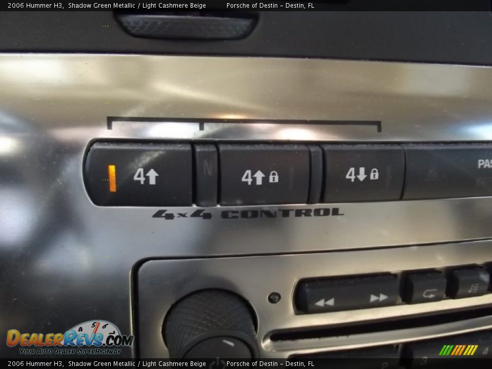 2006 Hummer H3 Shadow Green Metallic / Light Cashmere Beige Photo #9