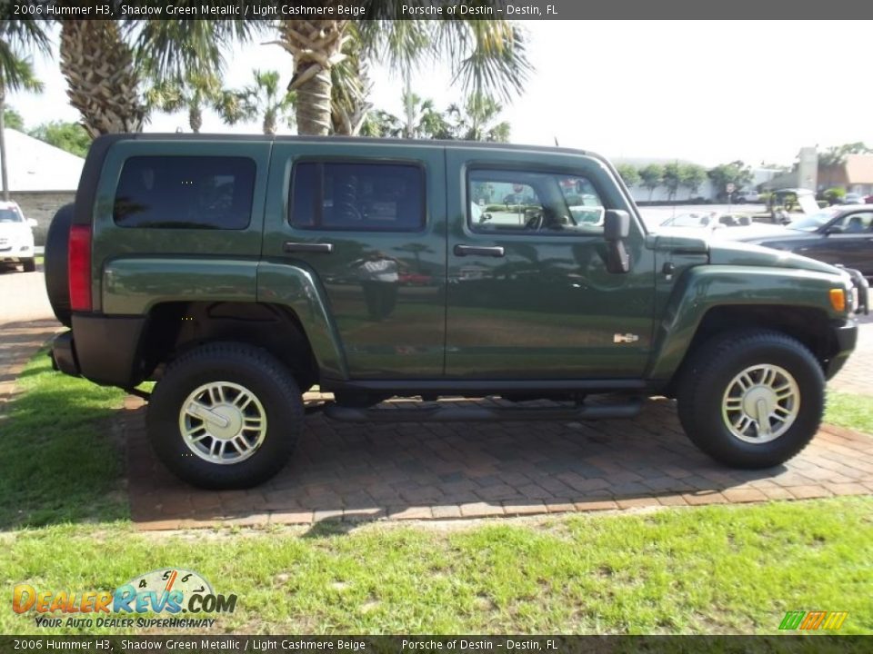 Shadow Green Metallic 2006 Hummer H3  Photo #11
