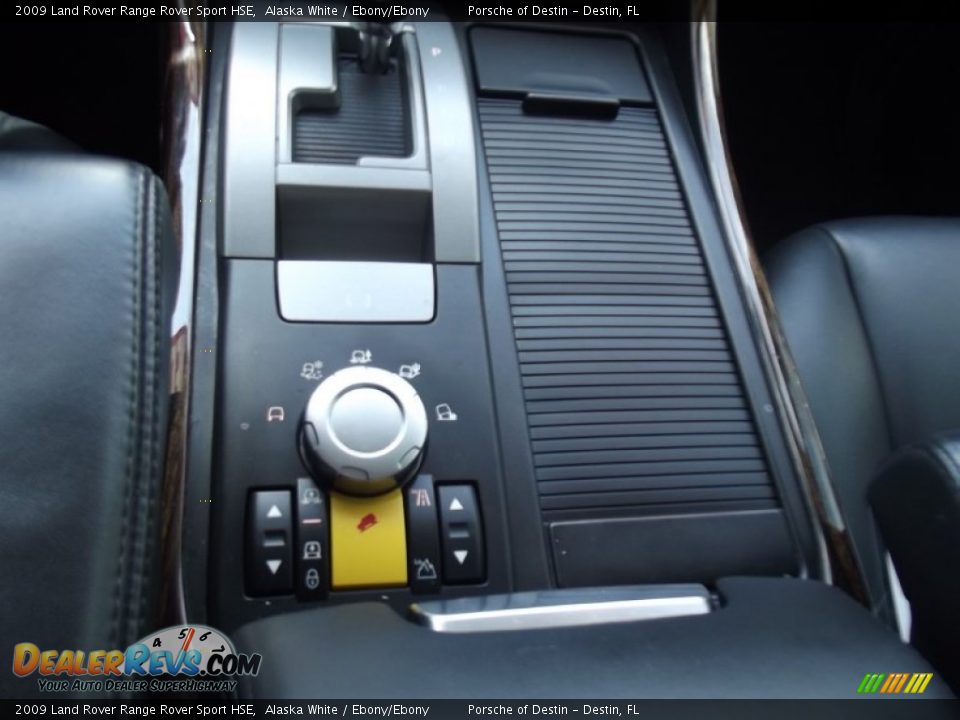 2009 Land Rover Range Rover Sport HSE Alaska White / Ebony/Ebony Photo #16