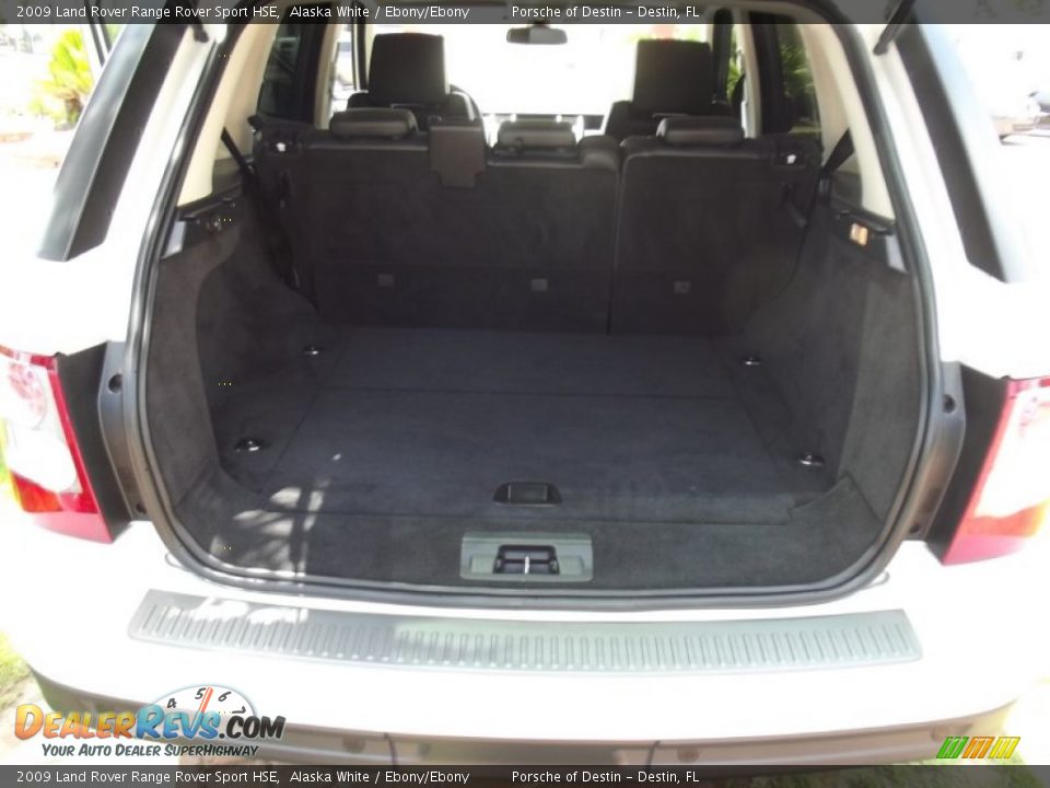 2009 Land Rover Range Rover Sport HSE Alaska White / Ebony/Ebony Photo #18