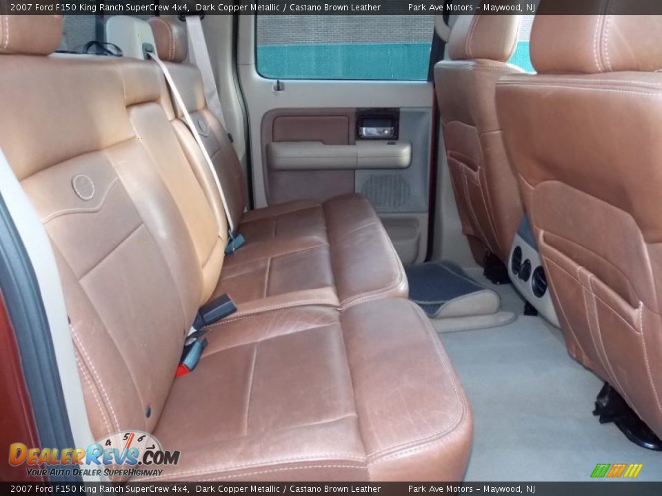 2007 Ford F150 King Ranch SuperCrew 4x4 Dark Copper Metallic / Castano Brown Leather Photo #13