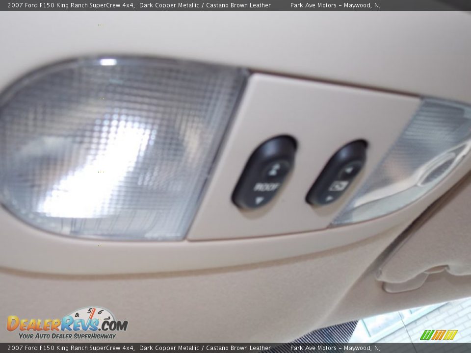 2007 Ford F150 King Ranch SuperCrew 4x4 Dark Copper Metallic / Castano Brown Leather Photo #23