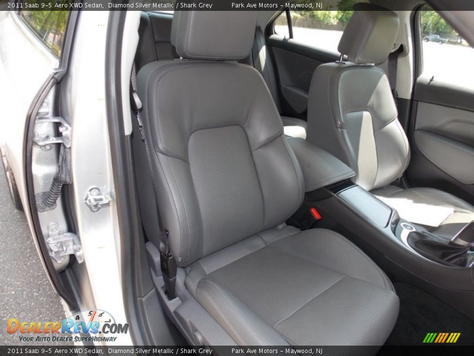 Front Seat of 2011 Saab 9-5 Aero XWD Sedan Photo #18