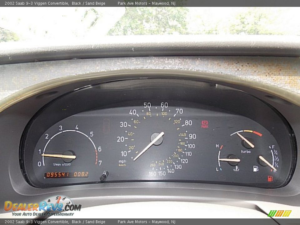 2002 Saab 9-3 Viggen Convertible Gauges Photo #28