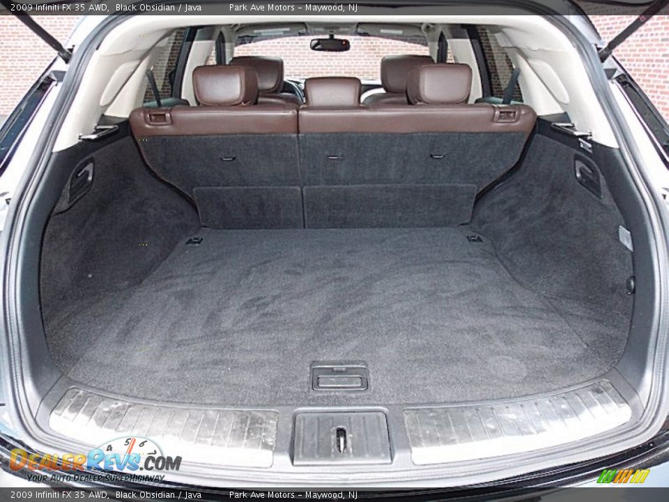 2009 Infiniti FX 35 AWD Black Obsidian / Java Photo #23