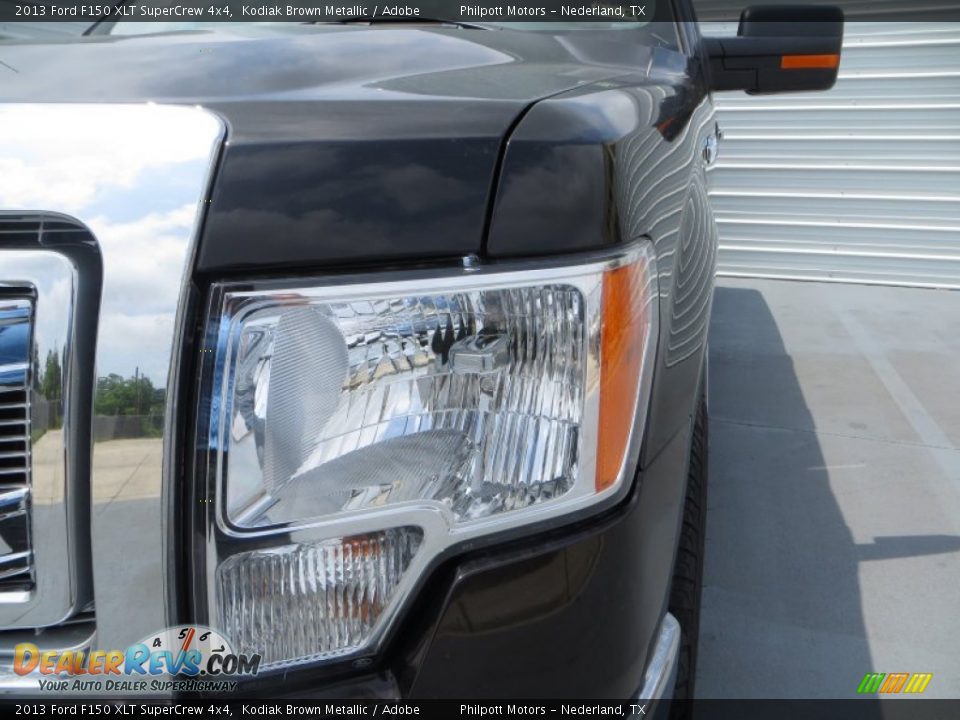 2013 Ford F150 XLT SuperCrew 4x4 Kodiak Brown Metallic / Adobe Photo #15