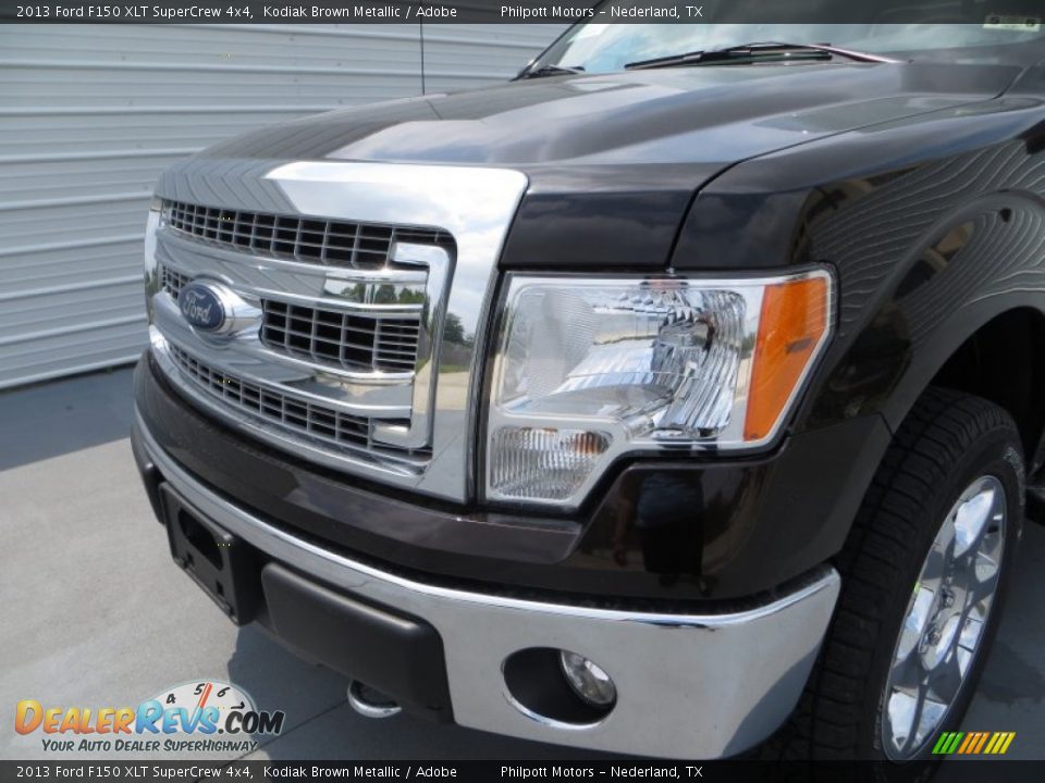 2013 Ford F150 XLT SuperCrew 4x4 Kodiak Brown Metallic / Adobe Photo #16