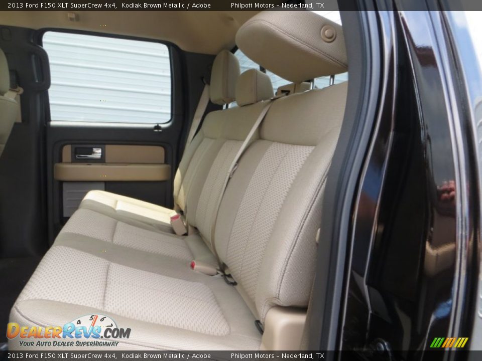 2013 Ford F150 XLT SuperCrew 4x4 Kodiak Brown Metallic / Adobe Photo #25