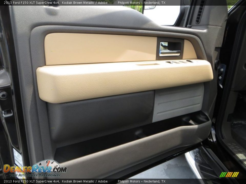 2013 Ford F150 XLT SuperCrew 4x4 Kodiak Brown Metallic / Adobe Photo #26