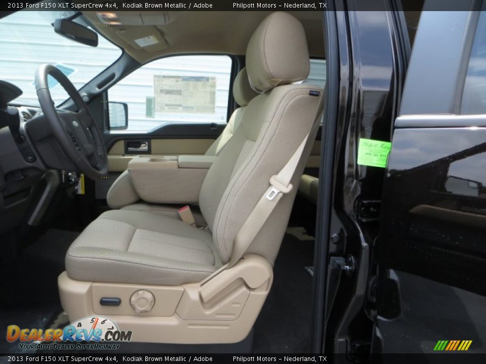2013 Ford F150 XLT SuperCrew 4x4 Kodiak Brown Metallic / Adobe Photo #27