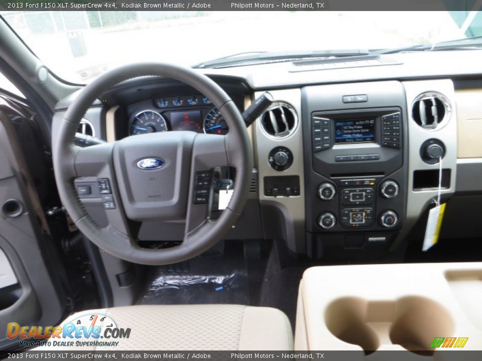 2013 Ford F150 XLT SuperCrew 4x4 Kodiak Brown Metallic / Adobe Photo #29