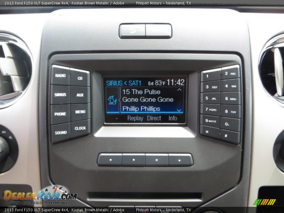 2013 Ford F150 XLT SuperCrew 4x4 Kodiak Brown Metallic / Adobe Photo #31