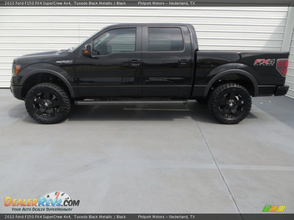 Tuxedo Black Metallic 2013 Ford F150 FX4 SuperCrew 4x4 Photo #6