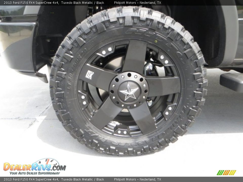 Custom Wheels of 2013 Ford F150 FX4 SuperCrew 4x4 Photo #12