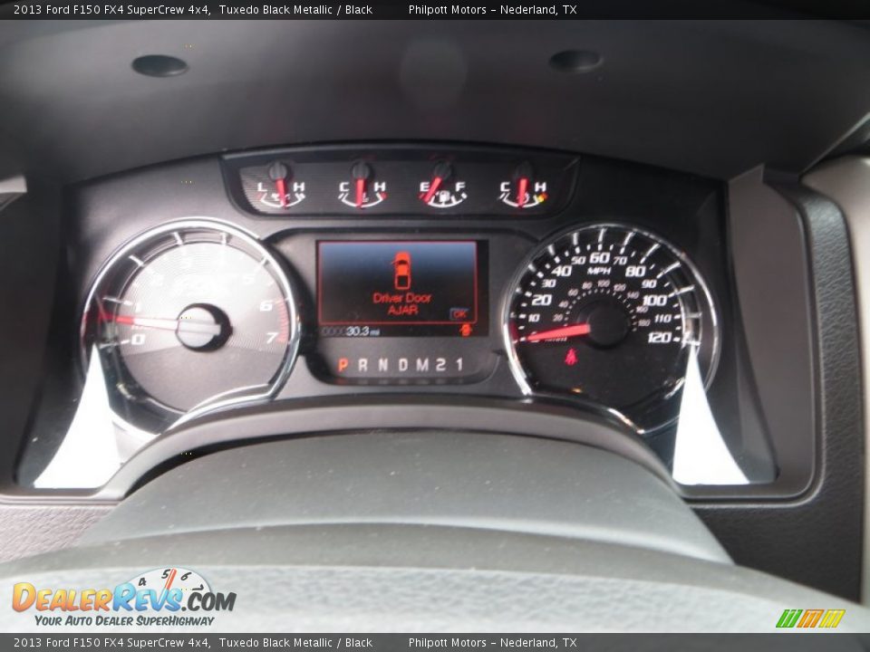 2013 Ford F150 FX4 SuperCrew 4x4 Gauges Photo #35