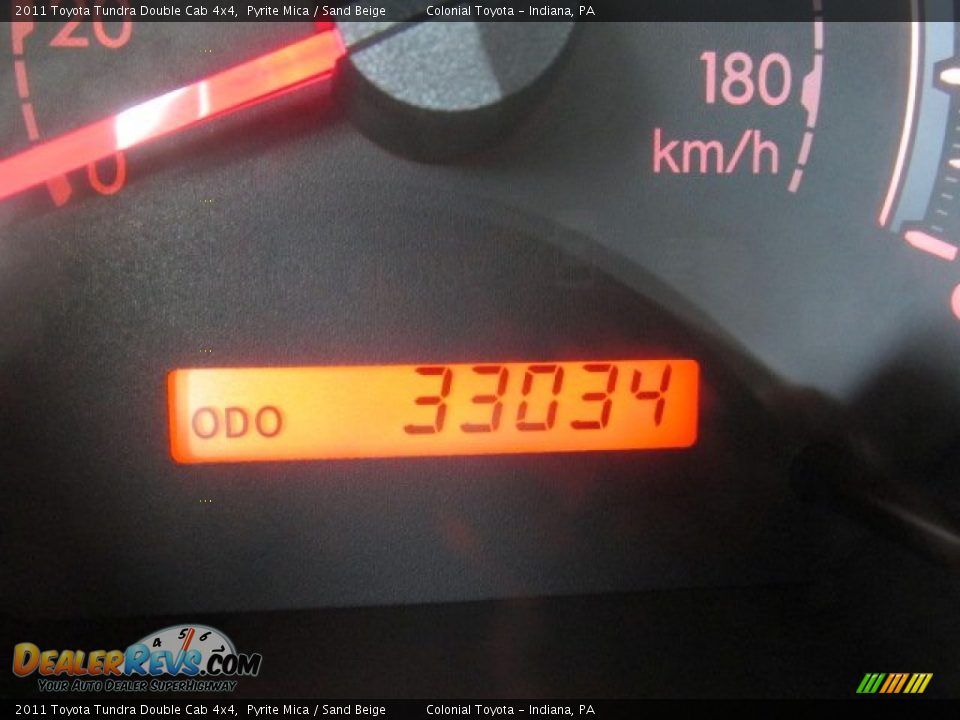 2011 Toyota Tundra Double Cab 4x4 Pyrite Mica / Sand Beige Photo #19