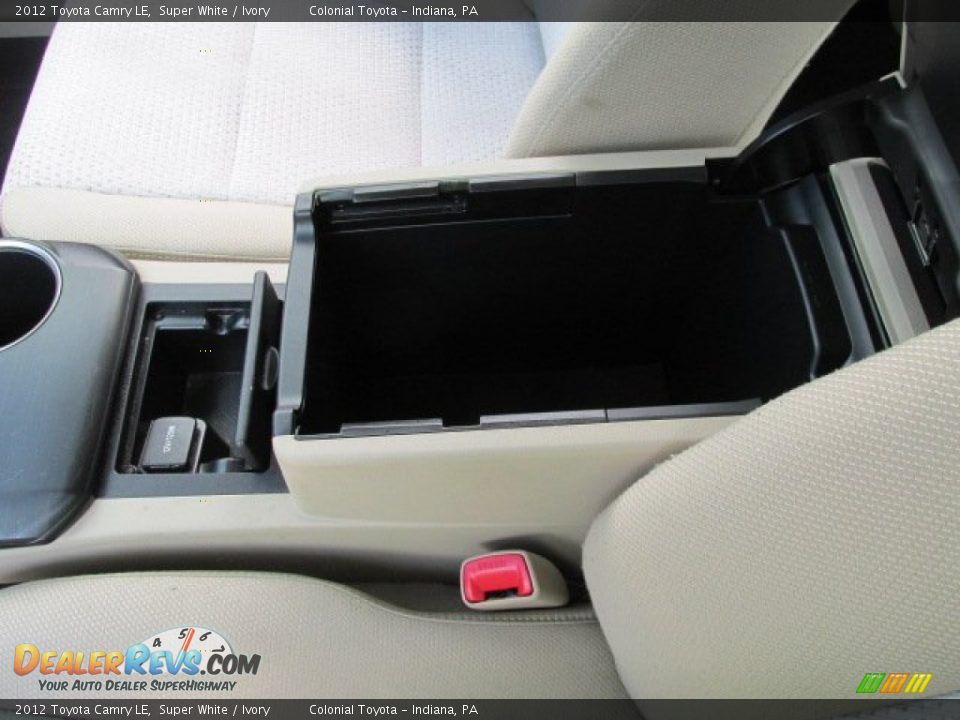 2012 Toyota Camry LE Super White / Ivory Photo #15
