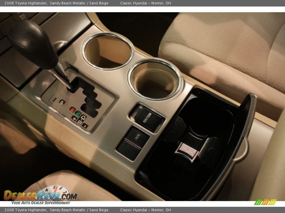 2008 Toyota Highlander Sandy Beach Metallic / Sand Beige Photo #11