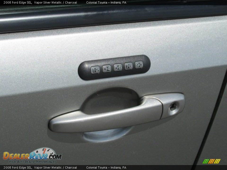 2008 Ford Edge SEL Vapor Silver Metallic / Charcoal Photo #3