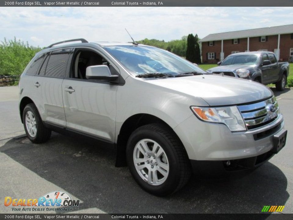 2008 Ford Edge SEL Vapor Silver Metallic / Charcoal Photo #5