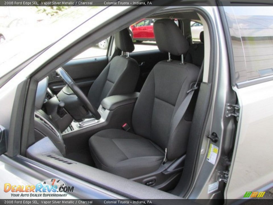 2008 Ford Edge SEL Vapor Silver Metallic / Charcoal Photo #10