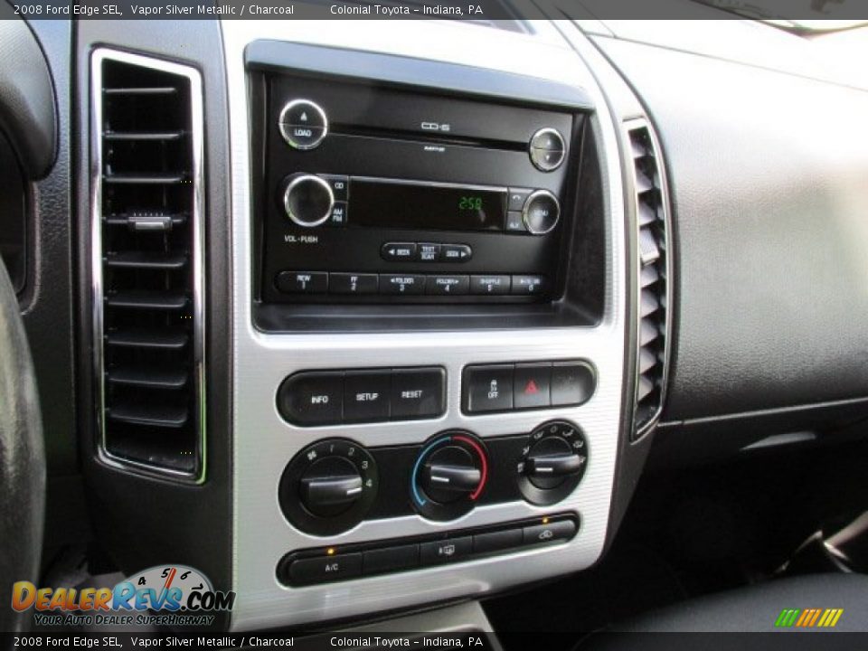 2008 Ford Edge SEL Vapor Silver Metallic / Charcoal Photo #13