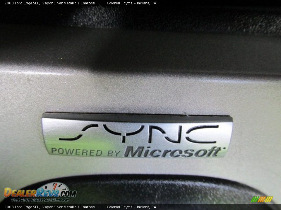 2008 Ford Edge SEL Vapor Silver Metallic / Charcoal Photo #15
