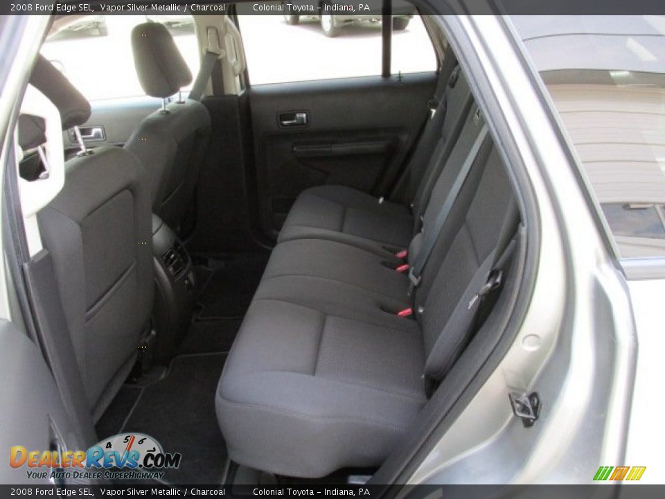 2008 Ford Edge SEL Vapor Silver Metallic / Charcoal Photo #16
