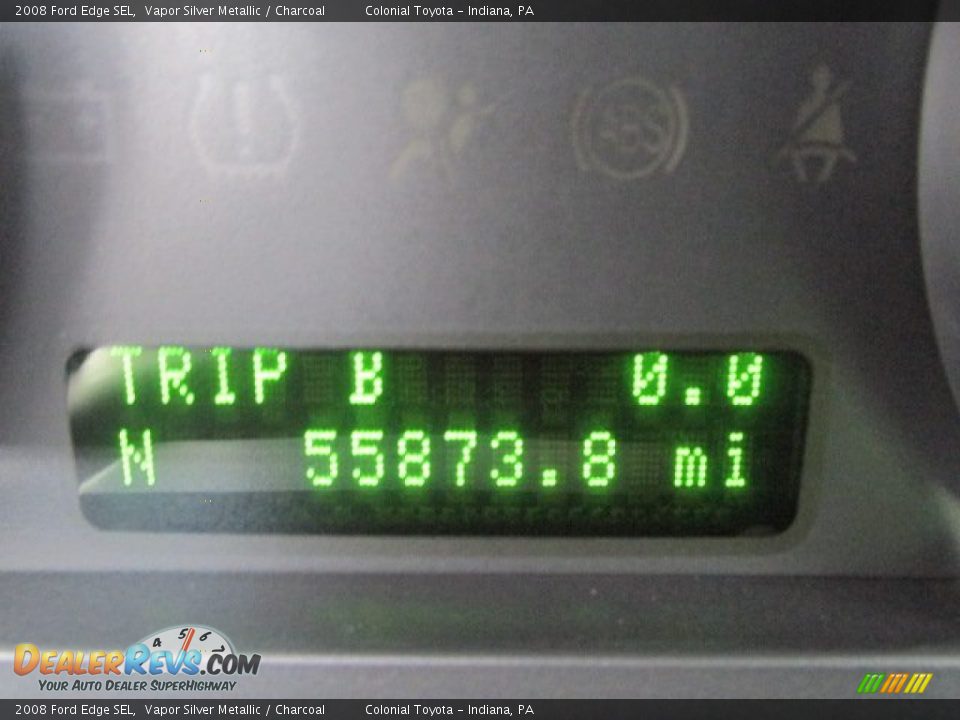 2008 Ford Edge SEL Vapor Silver Metallic / Charcoal Photo #20