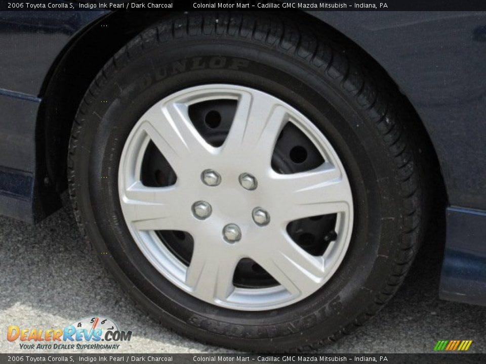 2006 Toyota Corolla S Indigo Ink Pearl / Dark Charcoal Photo #3