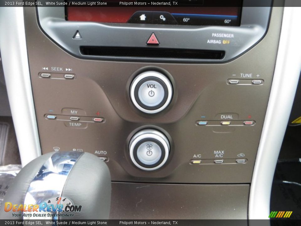 2013 Ford Edge SEL White Suede / Medium Light Stone Photo #29