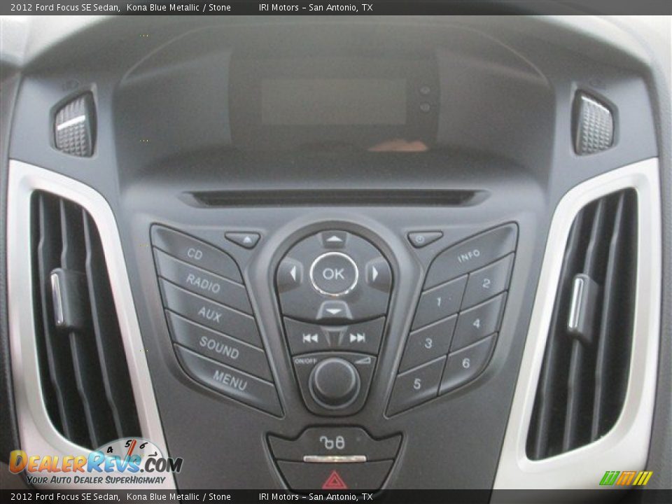 2012 Ford Focus SE Sedan Kona Blue Metallic / Stone Photo #13