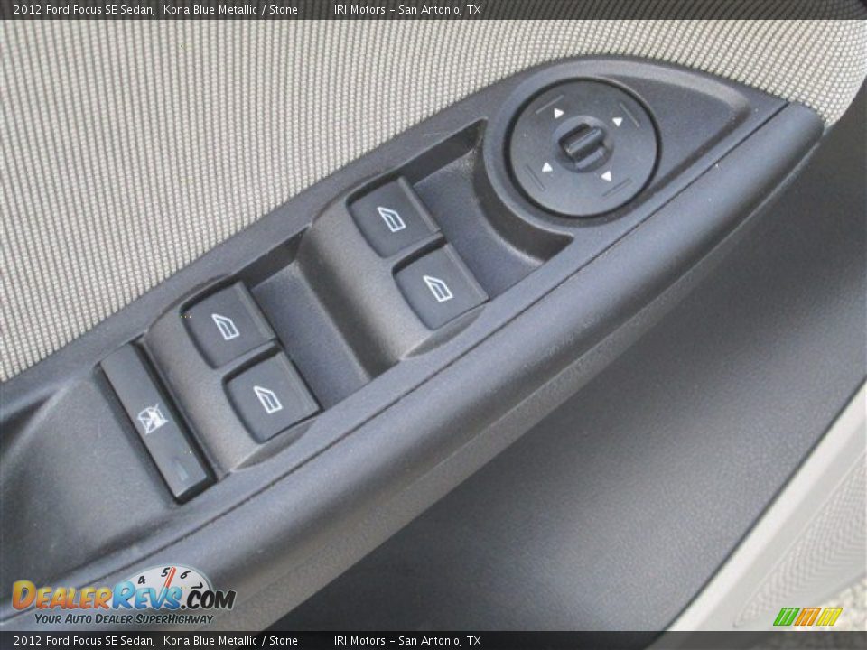 2012 Ford Focus SE Sedan Kona Blue Metallic / Stone Photo #14
