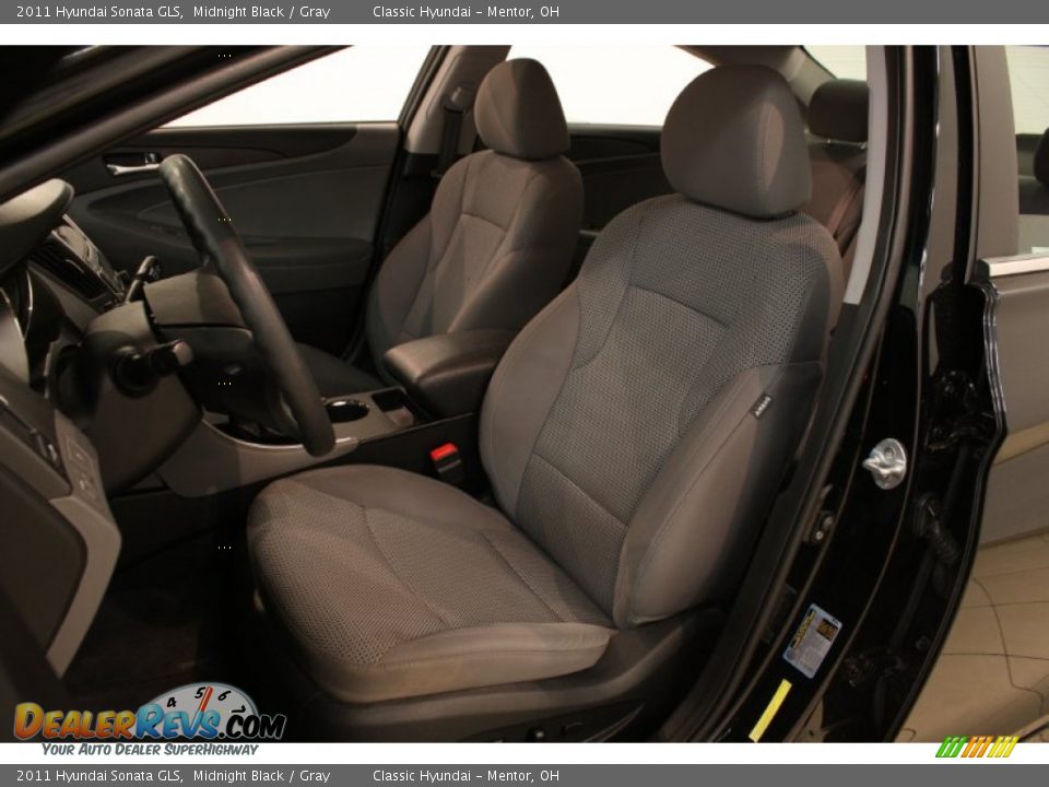 Front Seat of 2011 Hyundai Sonata GLS Photo #5