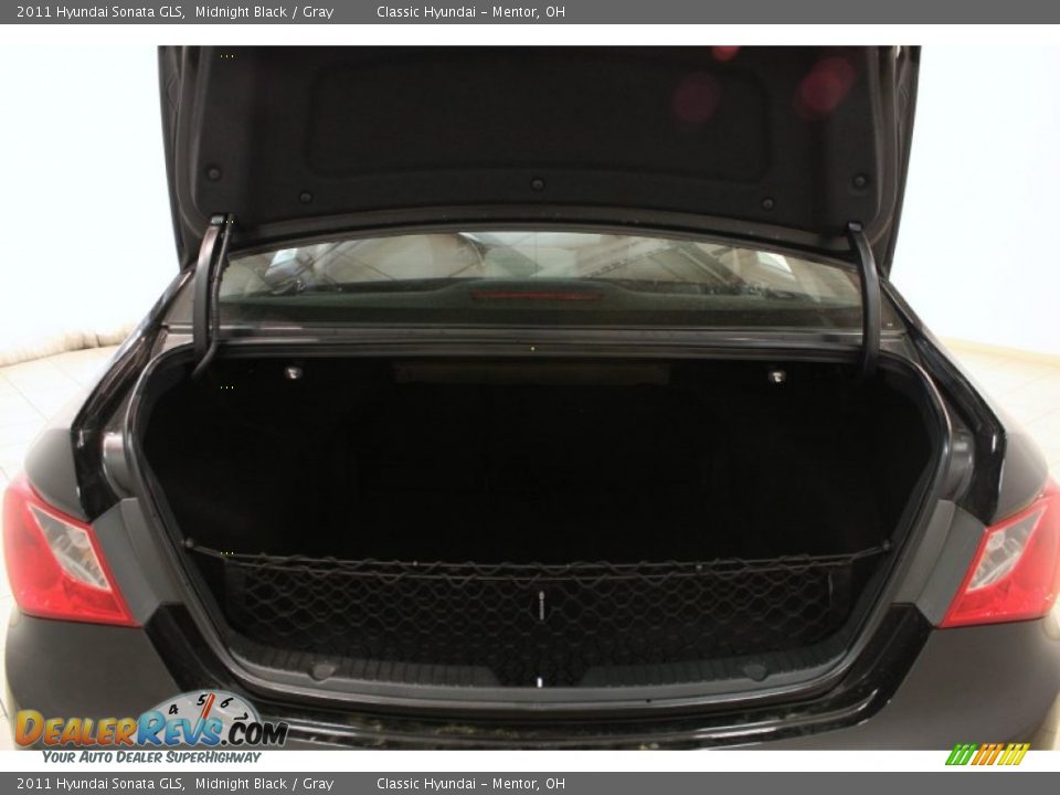 2011 Hyundai Sonata GLS Midnight Black / Gray Photo #13