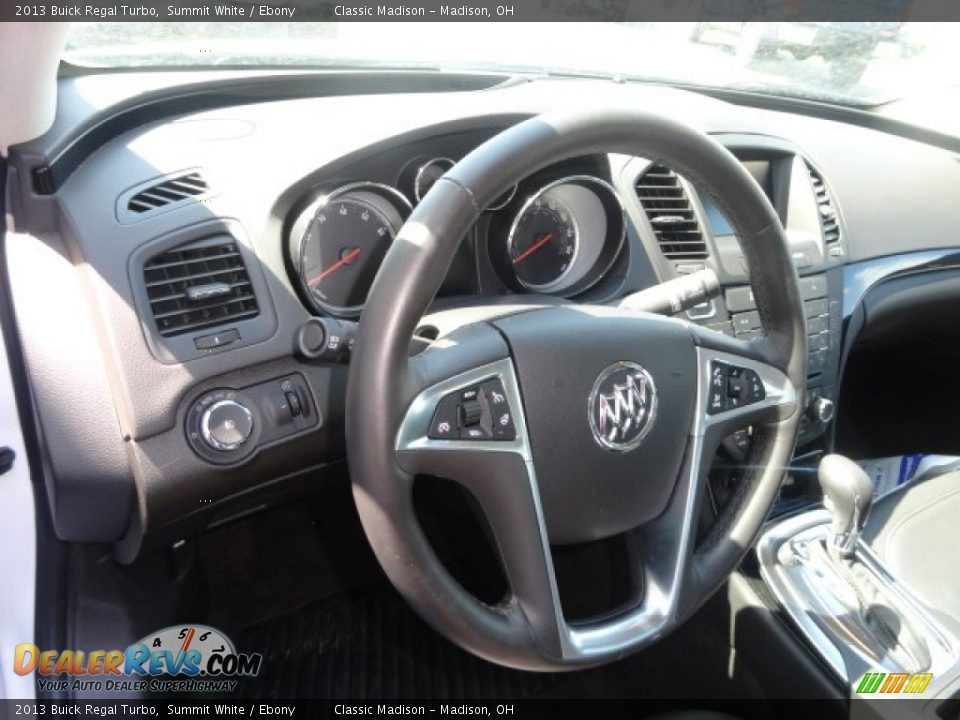 2013 Buick Regal Turbo Summit White / Ebony Photo #4