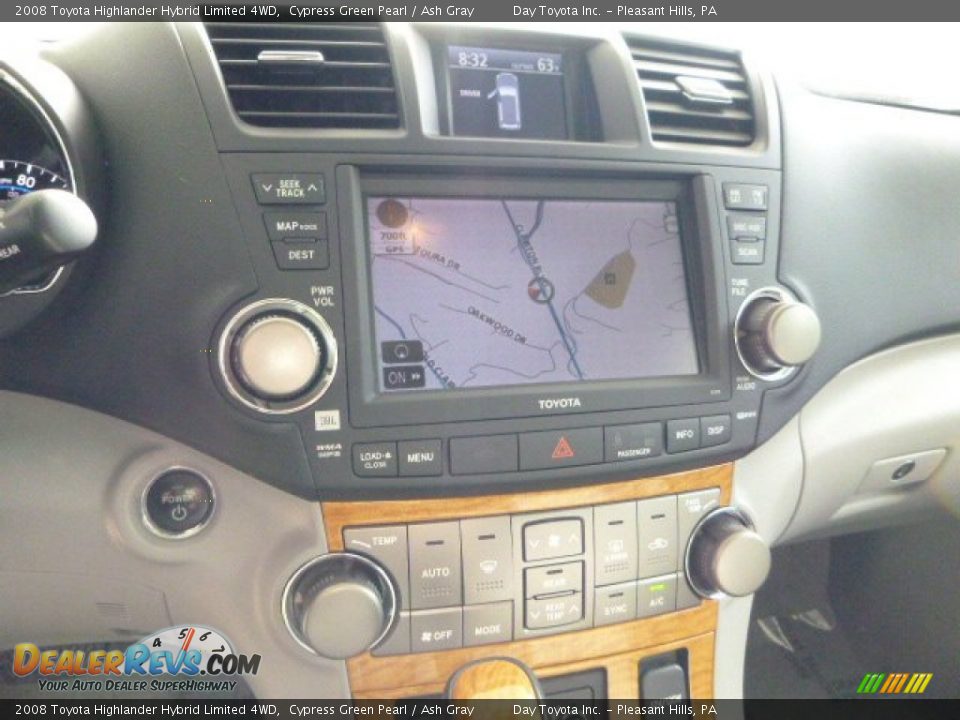 2008 Toyota Highlander Hybrid Limited 4WD Cypress Green Pearl / Ash Gray Photo #19