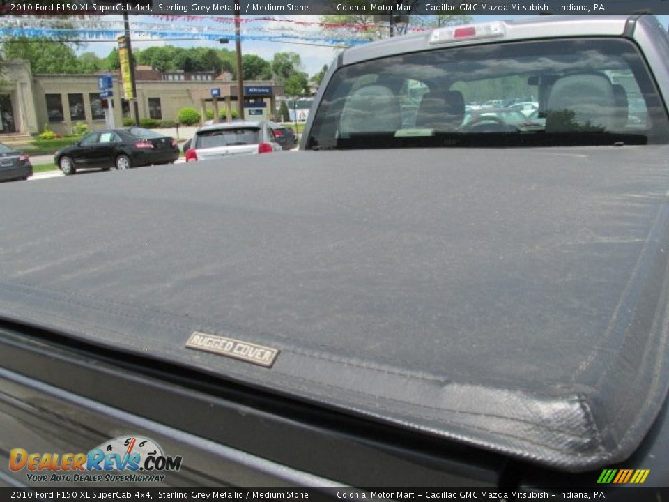 2010 Ford F150 XL SuperCab 4x4 Sterling Grey Metallic / Medium Stone Photo #8
