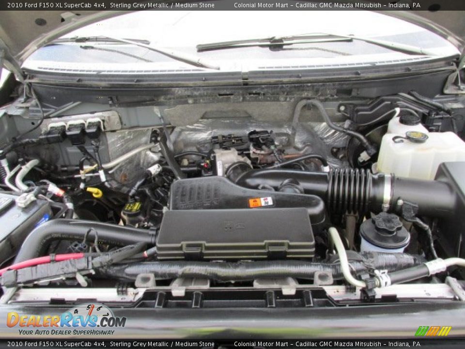 2010 Ford F150 XL SuperCab 4x4 Sterling Grey Metallic / Medium Stone Photo #10