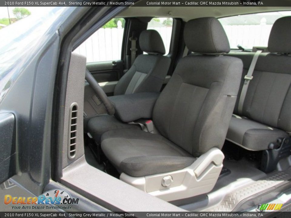 2010 Ford F150 XL SuperCab 4x4 Sterling Grey Metallic / Medium Stone Photo #13
