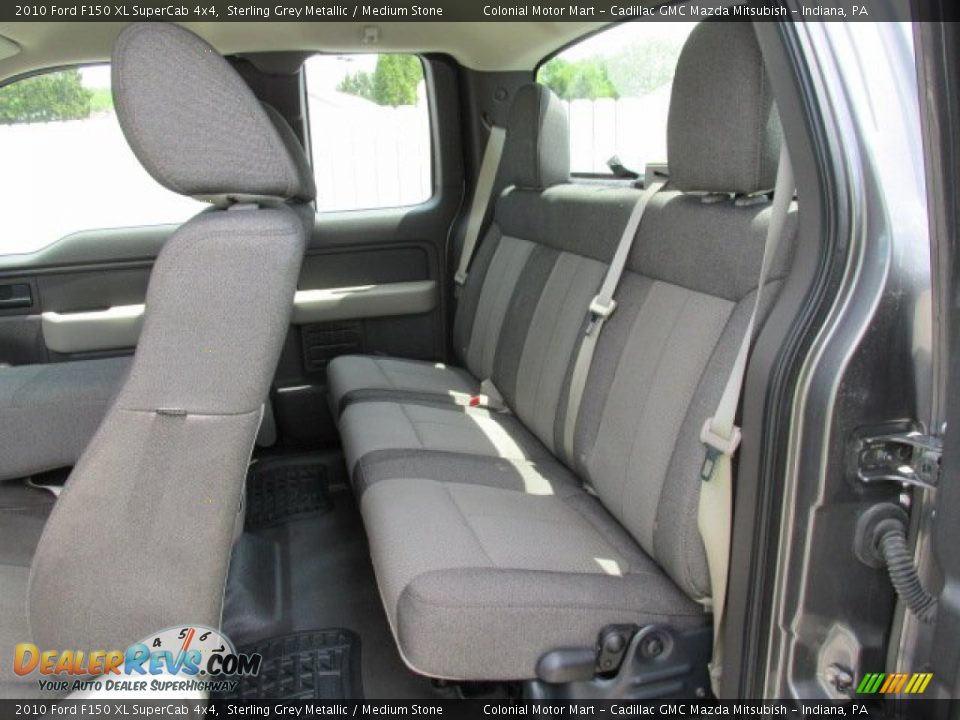 2010 Ford F150 XL SuperCab 4x4 Sterling Grey Metallic / Medium Stone Photo #14