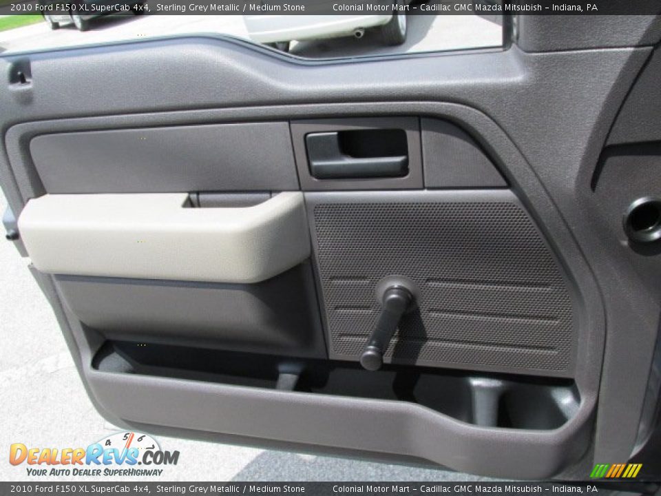 2010 Ford F150 XL SuperCab 4x4 Sterling Grey Metallic / Medium Stone Photo #15