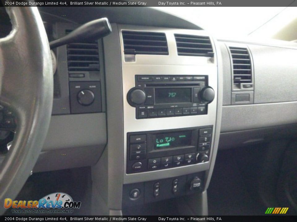 2004 Dodge Durango Limited 4x4 Brilliant Silver Metallic / Medium Slate Gray Photo #18