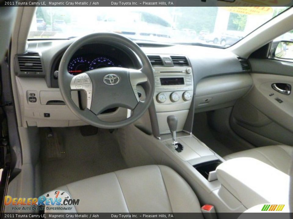 2011 Toyota Camry LE Magnetic Gray Metallic / Ash Photo #15
