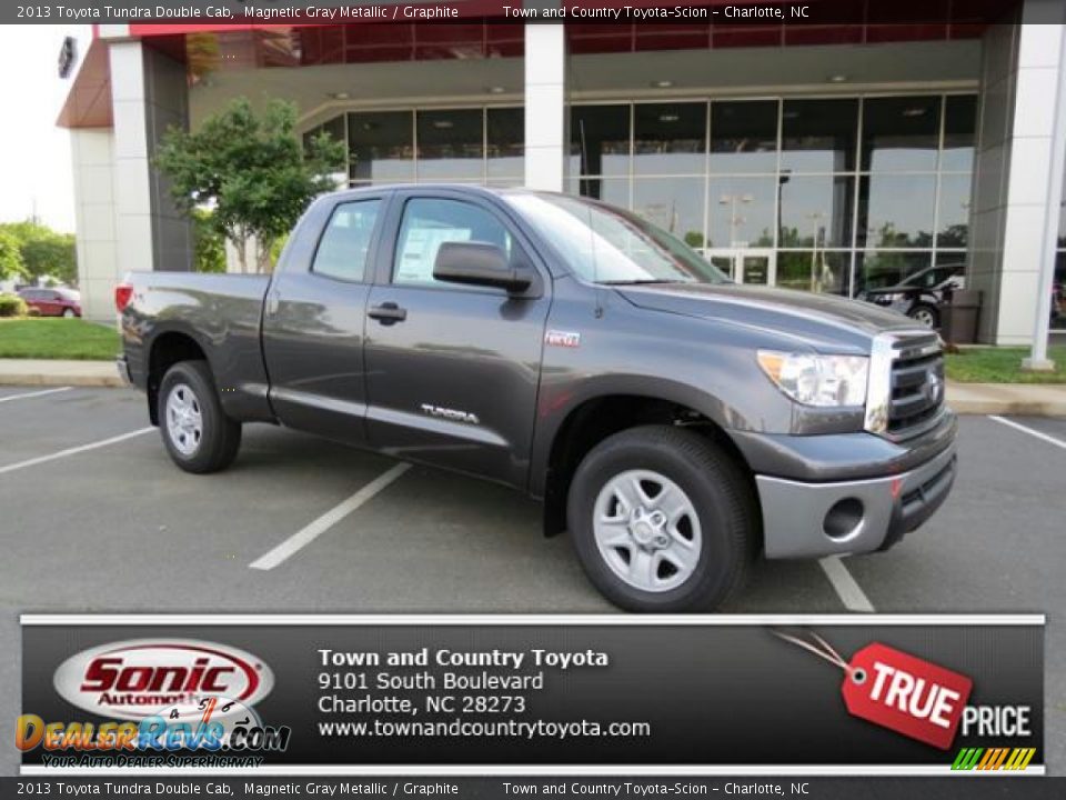 2013 Toyota Tundra Double Cab Magnetic Gray Metallic / Graphite Photo #1