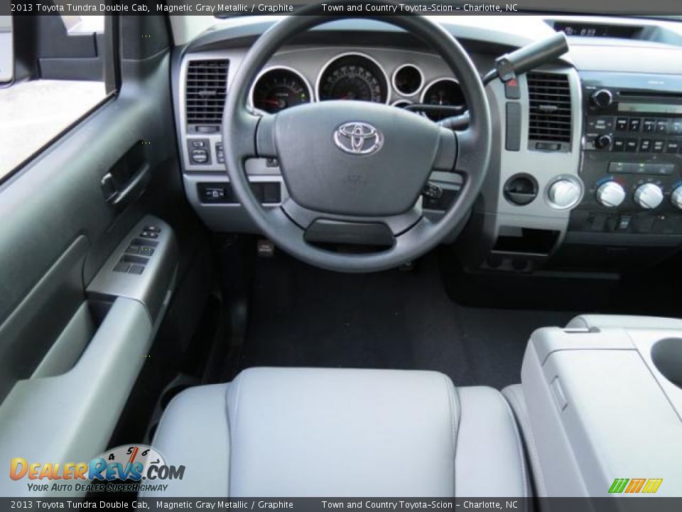 2013 Toyota Tundra Double Cab Magnetic Gray Metallic / Graphite Photo #5