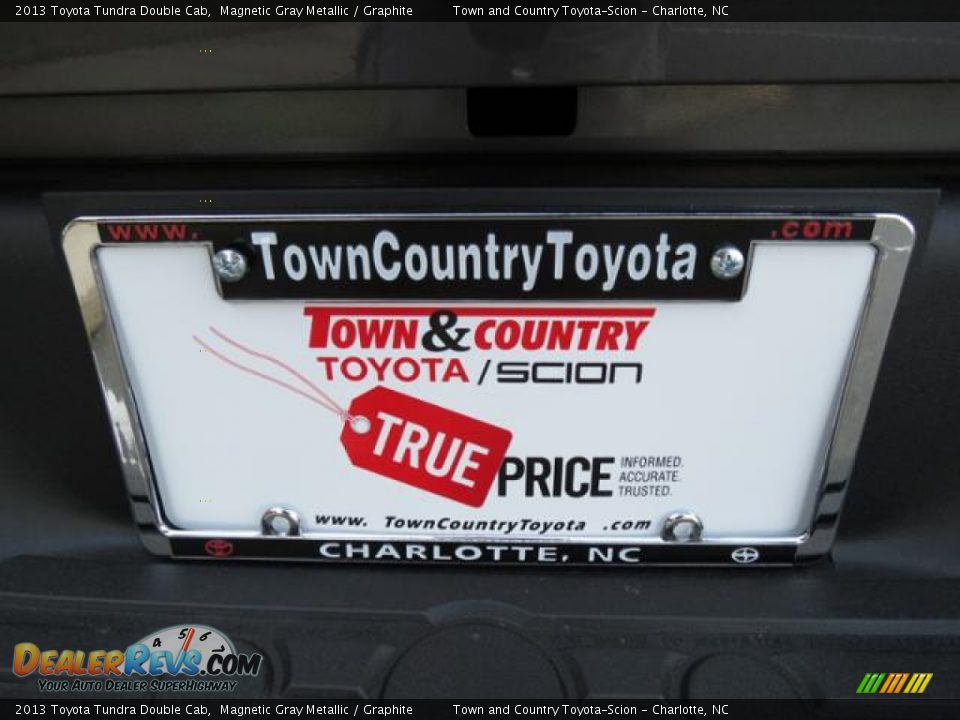 2013 Toyota Tundra Double Cab Magnetic Gray Metallic / Graphite Photo #20